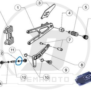 DADO MEDIO M6 OHVALE GP-7