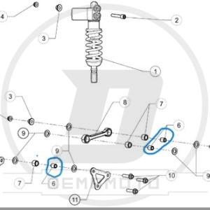 ANELLO INT.CUSCINETTO BIELL. SOSP