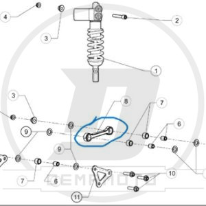 TIRANTE SOSP. POST GP-7