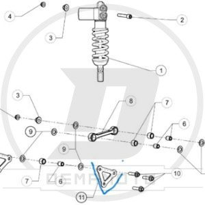 TRIANGOLO SOSP. POST GP-7