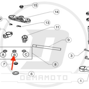DISTANZIALE ALTEZZA PIASTRA GP-7 - 2mm