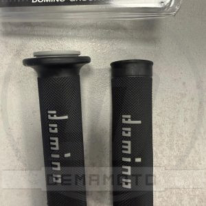 Coppia manopole nero/grigio Ohvale Gp-7/GP-0 E GP-2