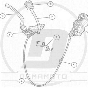 POMPA ANT. BREMBO RCS 14 110A26345